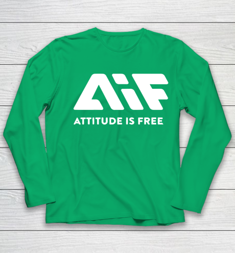 Attitude Is Free Youth Long Sleeve 4