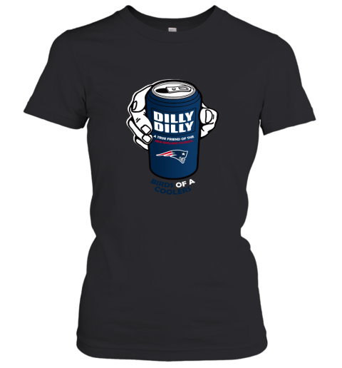 Bud Light Dilly Dilly! New England Patriots Birds Of A Cooler Women's T-Shirt