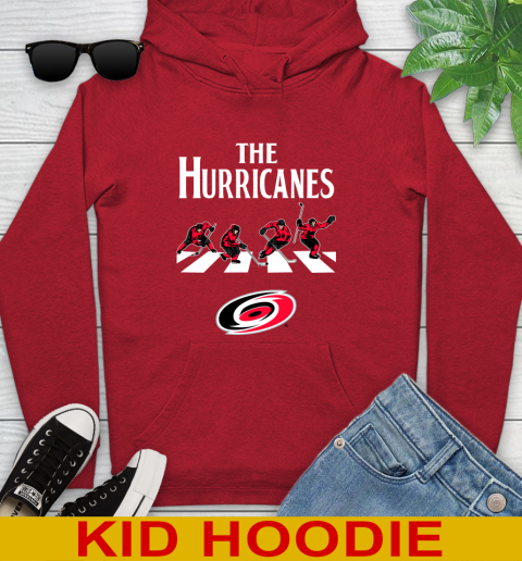 NHL Hockey Carolina Hurricanes The Beatles Rock Band Shirt Youth Hoodie 11