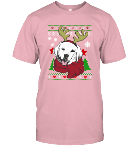 Labrador Ugly Christmas Unisex Jersey Tee