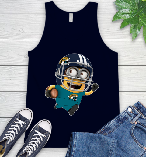 NFL Jacksonville Jaguars Minions Disney Football Sports Tank Top 3