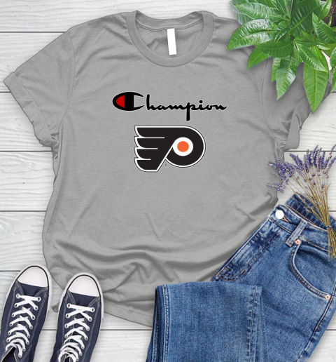 NHL Hockey Philadelphia Flyers Champion Shirt Women's T-Shirt 10