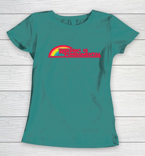 Reading Rainbow t shirt Reading is Fundamental Gay Rainbow Women's T-Shirt 10