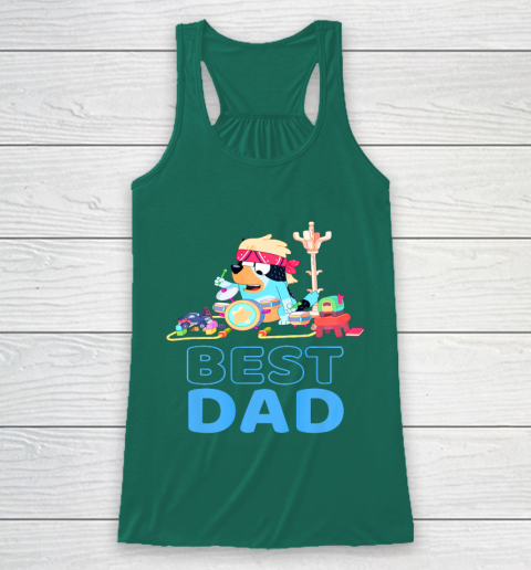 Bluey Best Dad Matching Family For Lover Racerback Tank 5