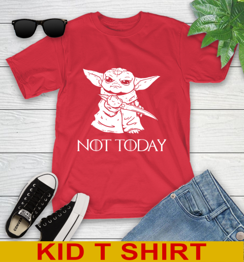 Not Today Game Of Thrones Star Wars Baby Yoda Shirt 107