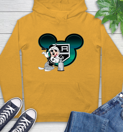 NHL Los Angeles Kings Stanley Cup Mickey Mouse Disney Hockey T Shirt Hoodie 3