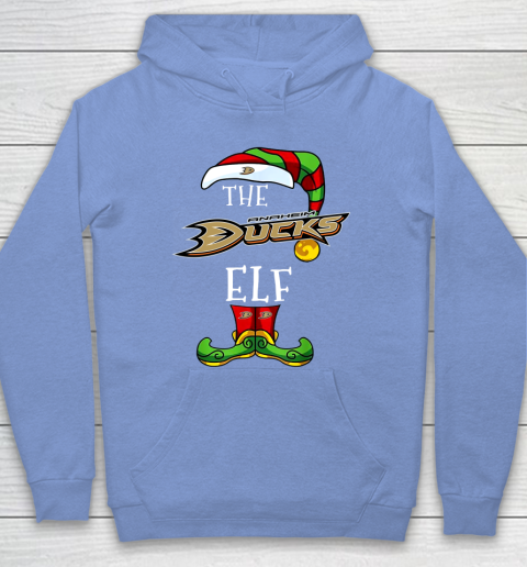 Anaheim Ducks Christmas ELF Funny NHL Hoodie 8