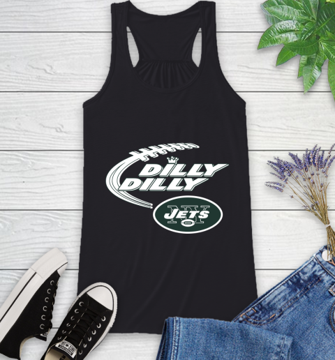 NFL New York Jets Dilly Dilly Football Sports Racerback Tank 2