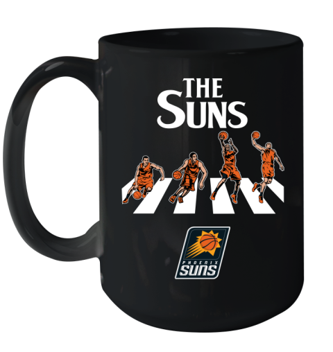NBA Basketball Phoenix Suns The Beatles Rock Band Shirt Ceramic Mug 15oz