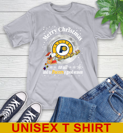 Indiana Pacers Merry Christmas To All And To Pacers A Good Season NBA Basketball Sports T-Shirt 5
