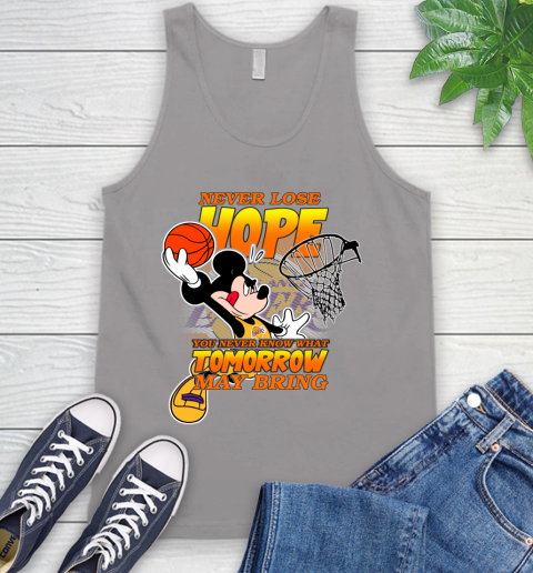 Los Angeles Lakers NBA Basketball Mickey Disney Never Lose Hope Tank Top 3