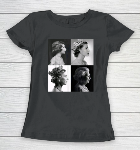 Queen II  Elizabeth England  Queen of England Women's T-Shirt