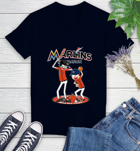 MLB Miami Marlins Rick And Morty Baseball 79