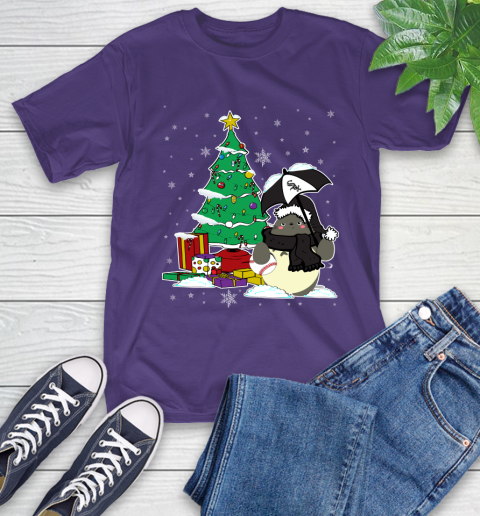 Cincinnati Reds MLB Baseball Cute Tonari No Totoro Christmas Sports (2) T-Shirt 5