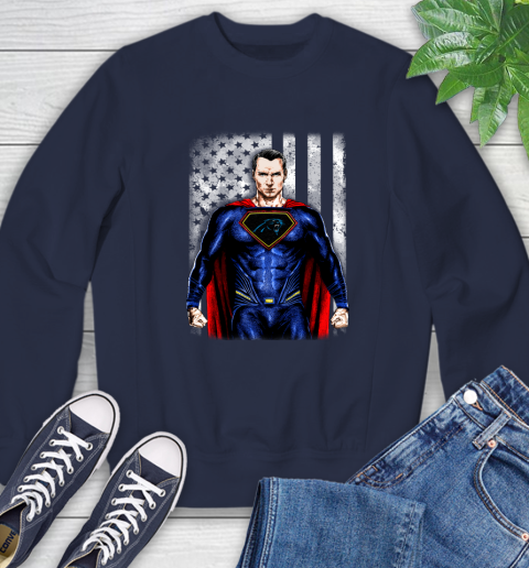 carolina panthers superman shirt