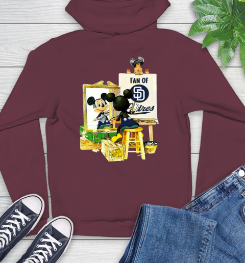 MLB Baseball San Diego Padres Mickey Drawing Shirt 18