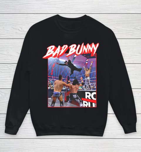 Bad Bunny WWE Youth Sweatshirt