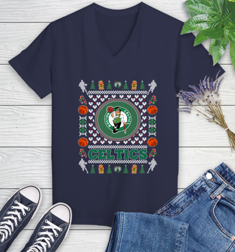 Boston Celtics Merry Christmas NBA Basketball Loyal Fan Ugly Shirt 85