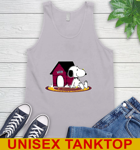 NBA Basketball Cleveland Cavaliers Snoopy The Peanuts Movie Shirt Tank Top 4