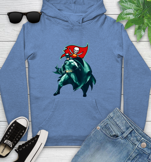 NFL Batman Football Sports Tampa Bay Buccaneers Youth Hoodie 12