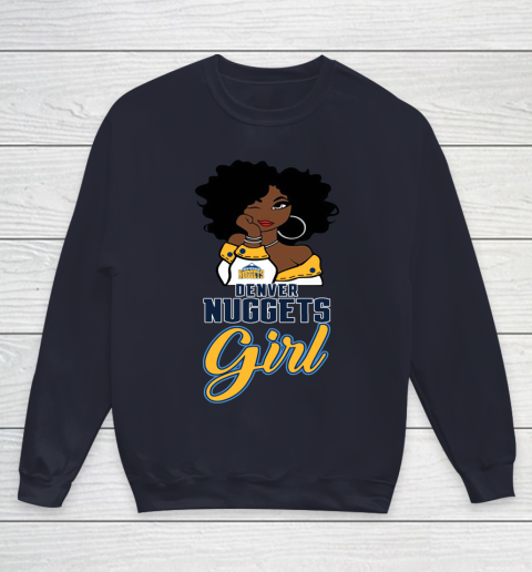 Denver Nuggets Girl NBA Youth Sweatshirt 3