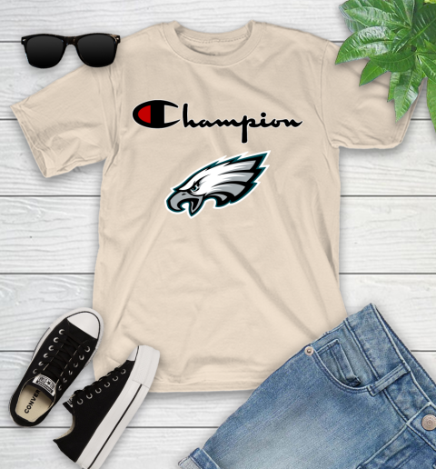 NFL Football Philadelphia Eagles Champion Shirt Youth T-Shirt 9