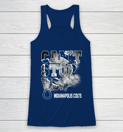 NFL Indianapolis Colts Can't Stop Vs Racerback Tank 6