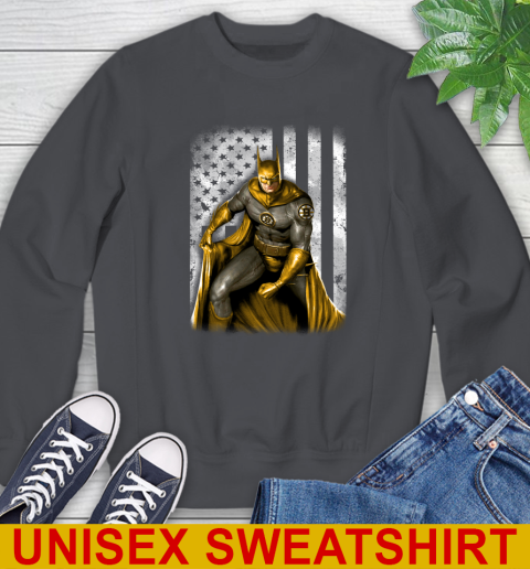 Boston Bruins NHL Hockey Batman DC American Flag Shirt Sweatshirt 7