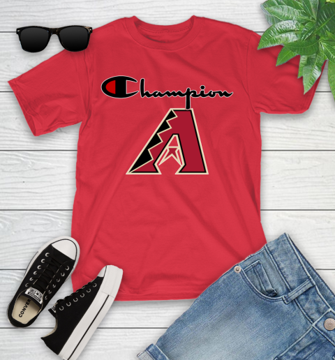 MLB Baseball Arizona Diamondbacks Champion Shirt Youth T-Shirt 8