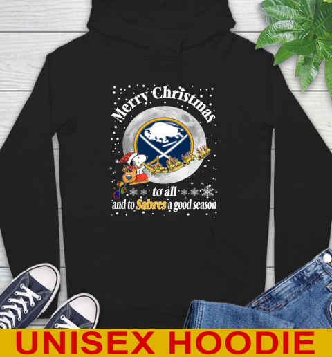 Buffalo Sabres Merry Christmas To All And To Sabres A Good Season NHL Hockey Sports Hoodie