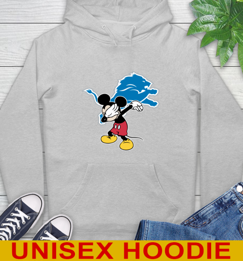 Detroit Lions NFL Football Dabbing Mickey Disney Sports Hoodie 6
