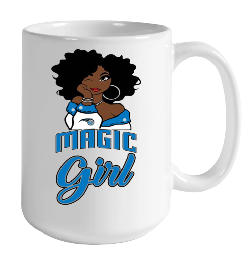 Orlando Magic Girl NBA Color Changing Mug 15oz 2