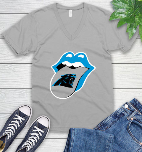 Carolina Panthers NFL Football Lips I Root For My Team Adoring Fan 52