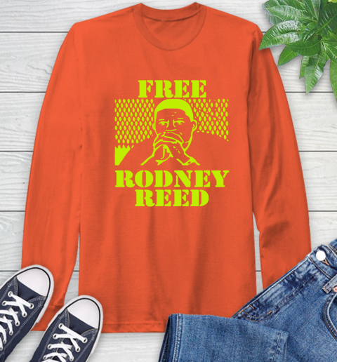 Freee rodney reed Long Sleeve T-Shirt 5 Freee rodney reed Long Sleeve T-Shirt - Image 5