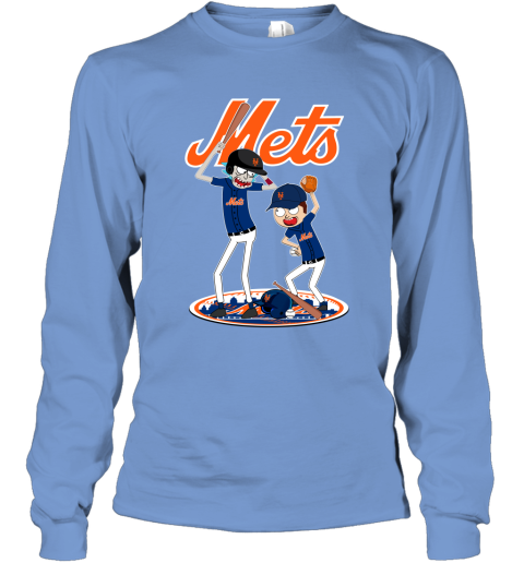 MLB New York Mets Custom Name Number Snoopy Blue Baseball Jersey