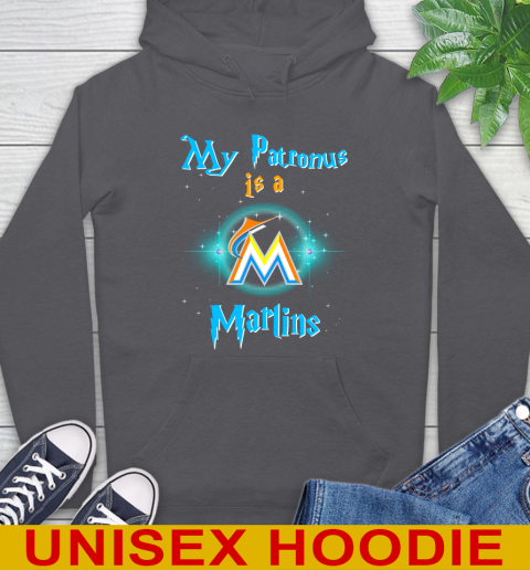 MLB Baseball Harry Potter My Patronus Is A Miami Marlins Hoodie 7