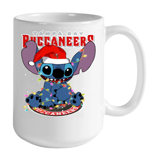 Tampa Bay Buccaneers NFL Football noel stitch Christmas Color Changing Mug 15oz 2