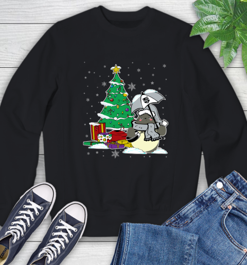 Los Angeles Kings NHL Hockey Cute Tonari No Totoro Christmas Sports Sweatshirt