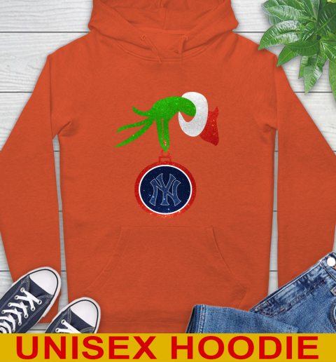 New York Yankees Grinch Merry Christmas MLB Baseball Hoodie 5