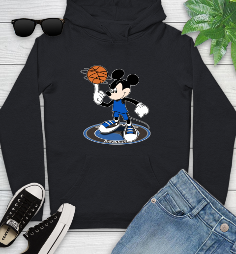 NBA Basketball Orlando Magic Cheerful Mickey Disney Shirt Youth Hoodie