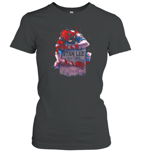 Stan Lee 1922 2018 Rip Spider Man Women's T-Shirt