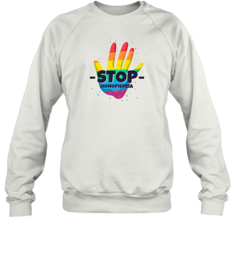 Stop Homophobia Illustration Sweatshirt