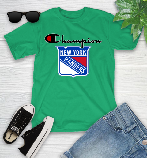 NHL Hockey New York Rangers Champion Shirt Youth T-Shirt 3
