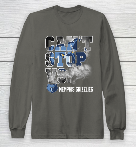 NBA Memphis Grizzlies Basketball Can't Stop Vs Long Sleeve T-Shirt 5