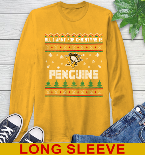 Pittsburgh Penguins NHL Hockey All I Want For Christmas Is My Team Sports 56