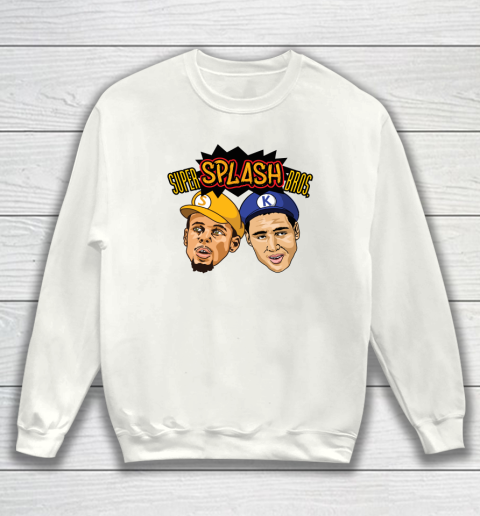 Steph Curry Klay Thompson Super Splash Bros Sweatshirt