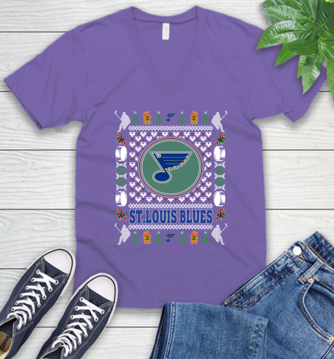 St.Louis Blues Merry Christmas NHL Hockey Loyal Fan Ugly Shirt 55