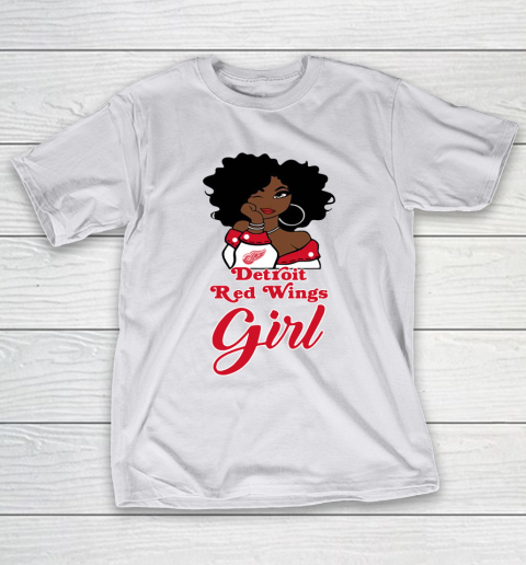 Detroit Red Wings Girl NHL T-Shirt 12