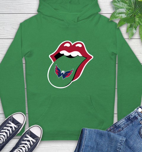 Washington Capitals NHL Hockey Lips I Root For My Team Adoring Fan 20