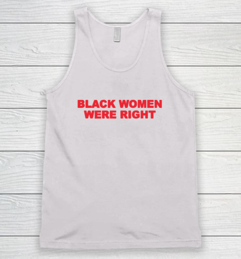 Black Women Wear Right Tank Top